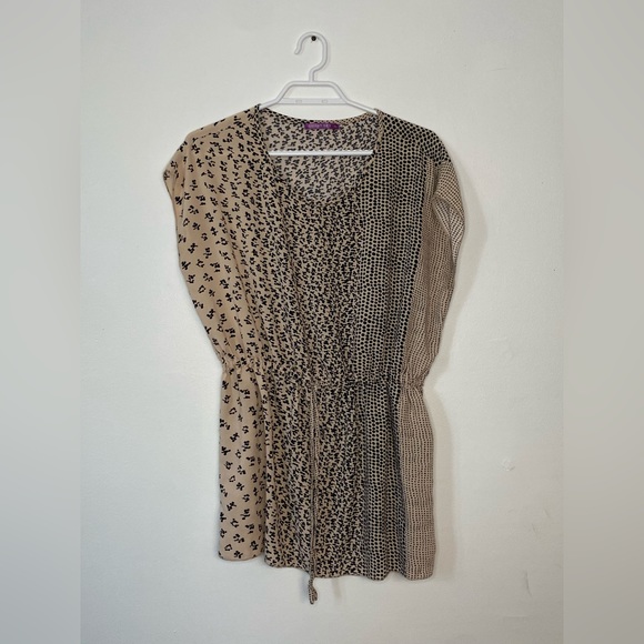 Smart Set - Dotted Design Romper with Shorts, Small - Picture 1 of 3